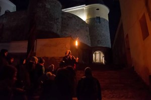 Нічна театралізована екскурсія в замку Паланок